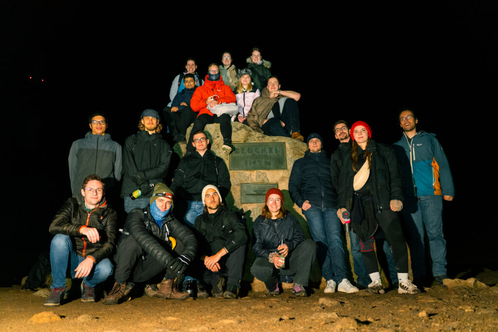 Teamfreizeit im Harz - hier: auf dem Brocken!